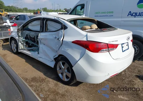 2013 Hyundai Elantra Gls from USA, damaged, VIN 5NPDH4AE3DH372159